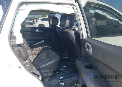 2017 Nissan Pathfinder Platinum from USA, damaged, VIN 5N1DR2MMXHC641047